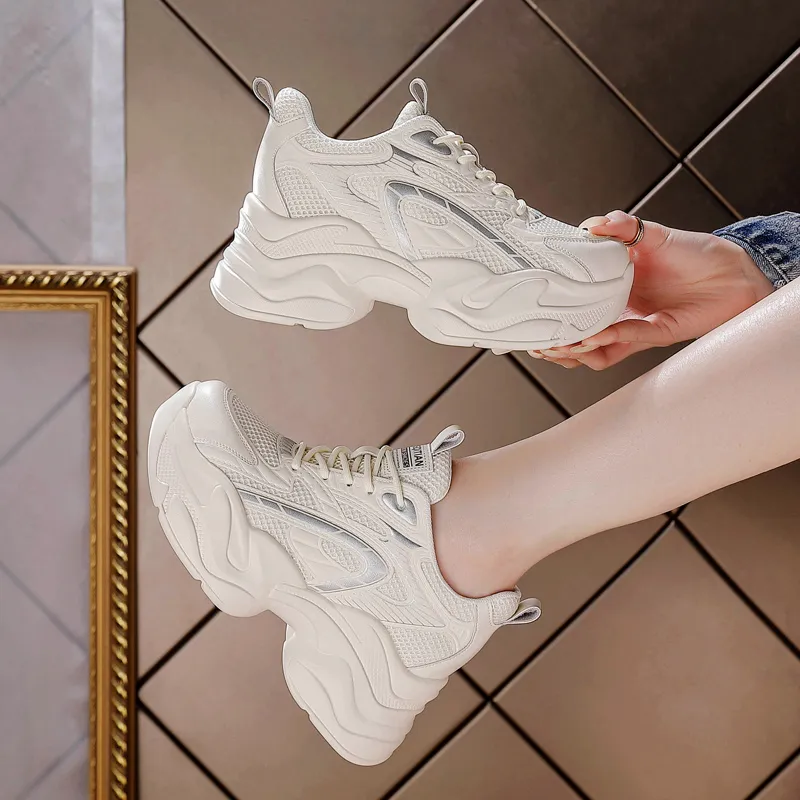 BBMTR Breathable, Slip Resistant, And Abrasion Resistant Chunky Sneakers Women's-13