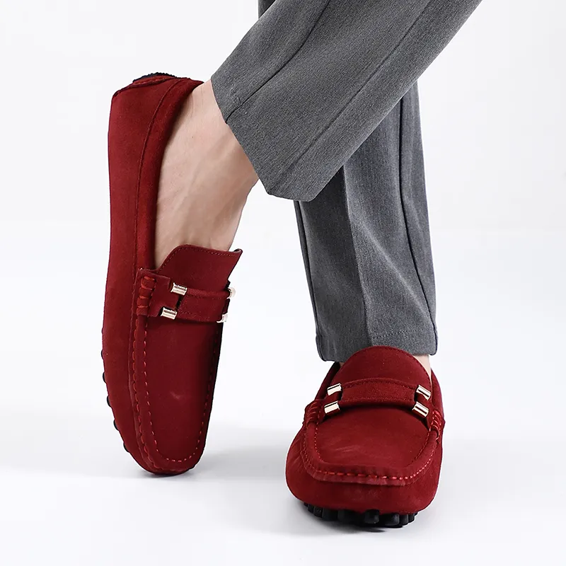 BBMTR Gommino Loafers Men Blue/Gray/Black/Burgundy/Brown-20