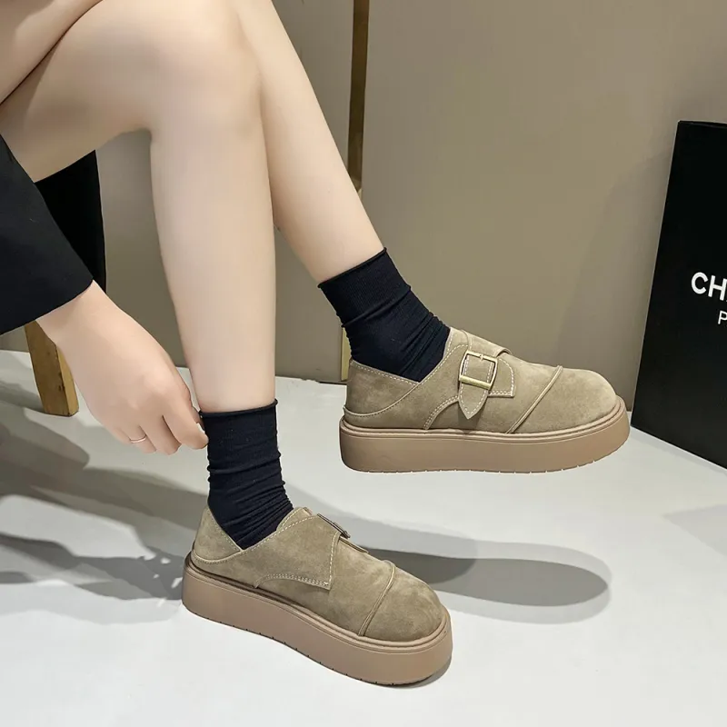 BBMTR Loafers Women's Chestnut/Khaki/Coffee-7