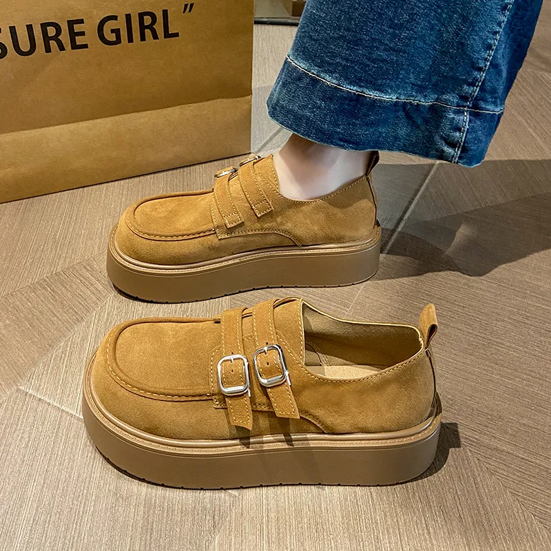 BBMTR Loafers Women's Khaki/Camel-9