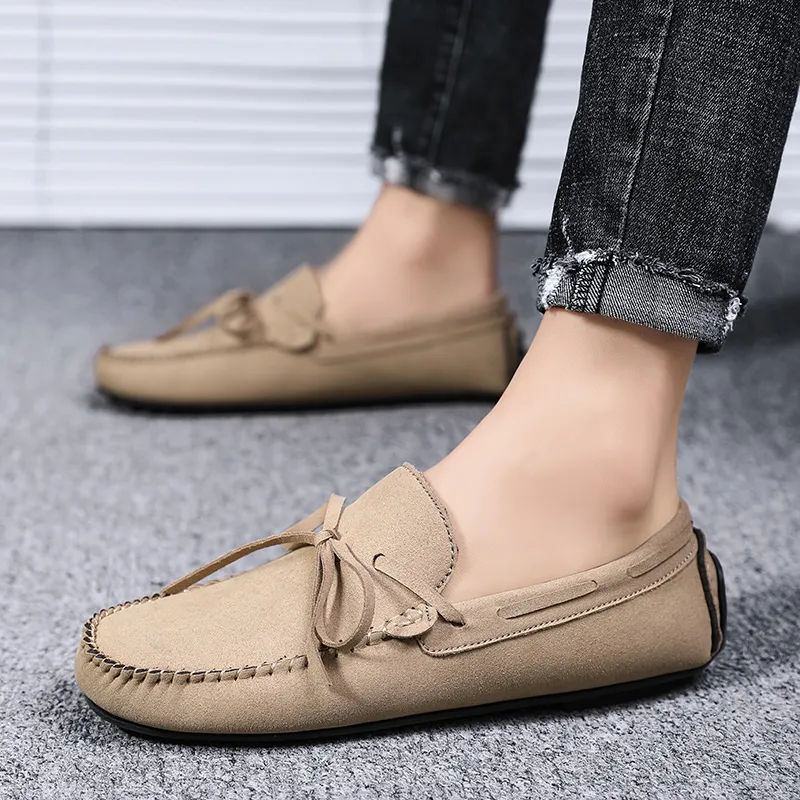 BBMTR Gommino Loafers Men Black/Gray/Red Brown/Blue/Khaki-27