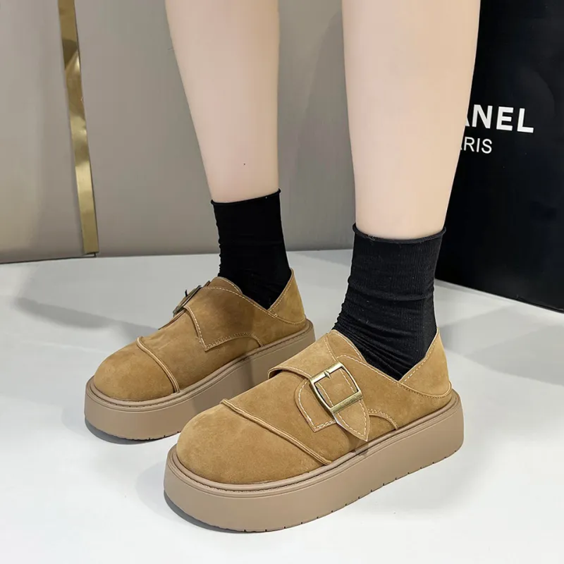 BBMTR Loafers Women's Chestnut/Khaki/Coffee-3