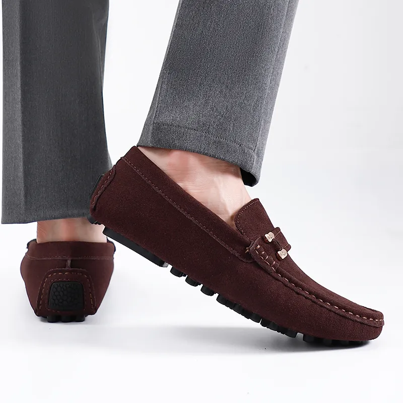 BBMTR Gommino Loafers Men Blue/Gray/Black/Burgundy/Brown-26