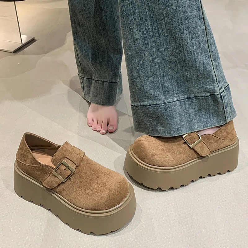 BBMTR Loafers Women's Khaki/Camel-9