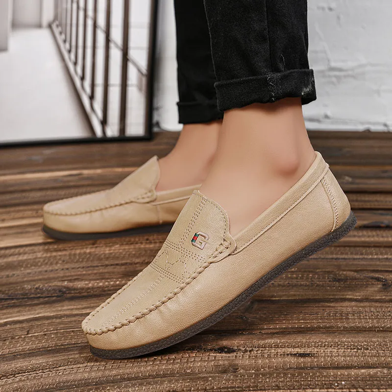 BBMTR Gommino Loafers Men Black, Brown, Beige-10
