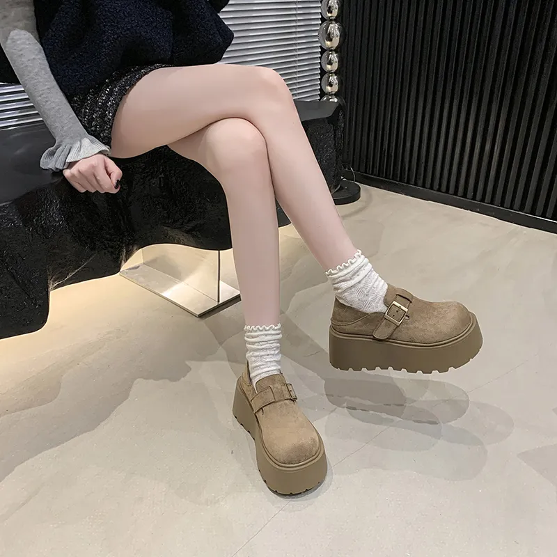 BBMTR Loafers Women's Khaki/Camel-1