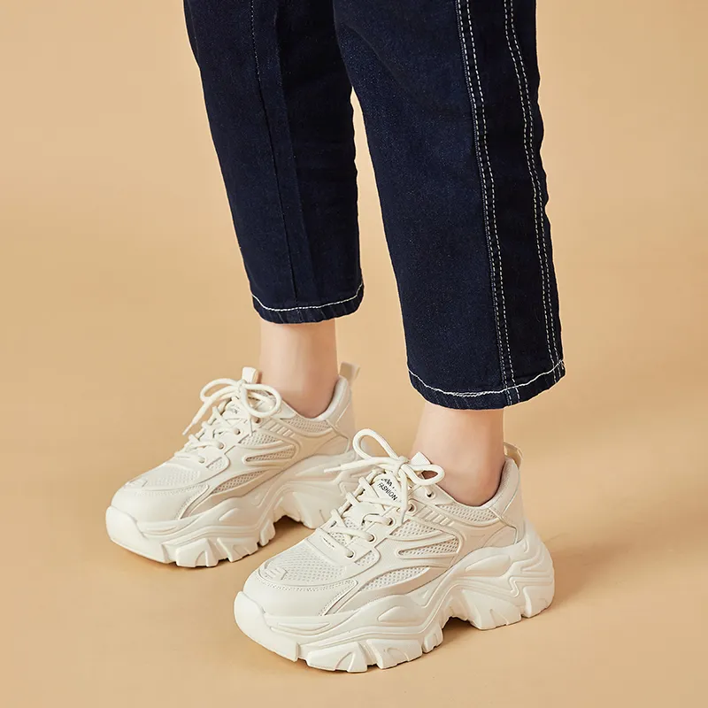 BBMTR Breathable Lightweight Chunky Sneakers Women's-2
