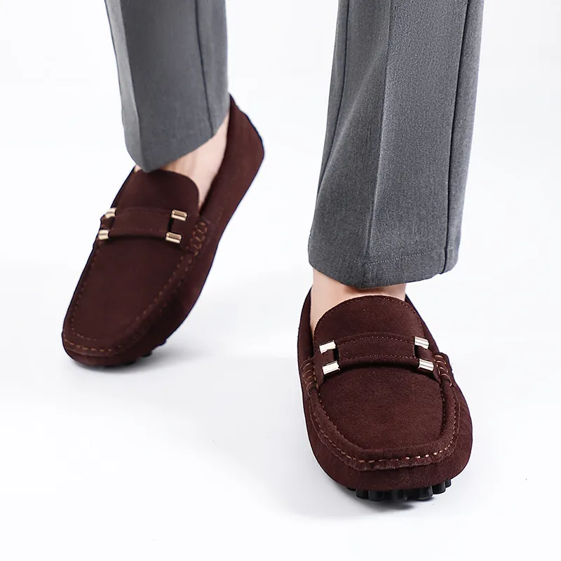 BBMTR Gommino Loafers Men Blue/Gray/Black/Burgundy/Brown-25