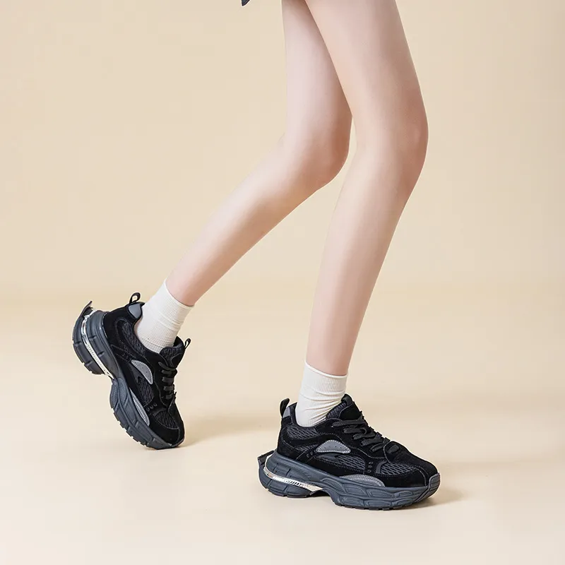 BBMTR Height Increasing Chunky Sneakers Women's-5