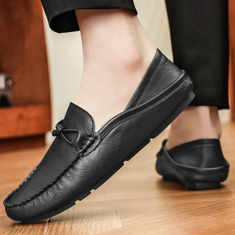 BBMTR Gommino Loafers Men Khaki/Black-7