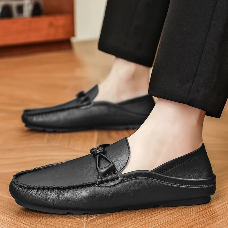 BBMTR Gommino Loafers Men Khaki/Black-6