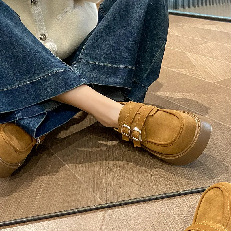 BBMTR Loafers Women's Khaki/Camel-8