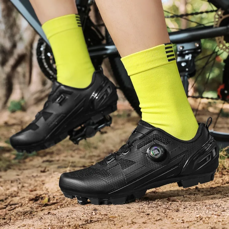 BBMTR Cycling Shoes Unisex Low Top Black/White-1