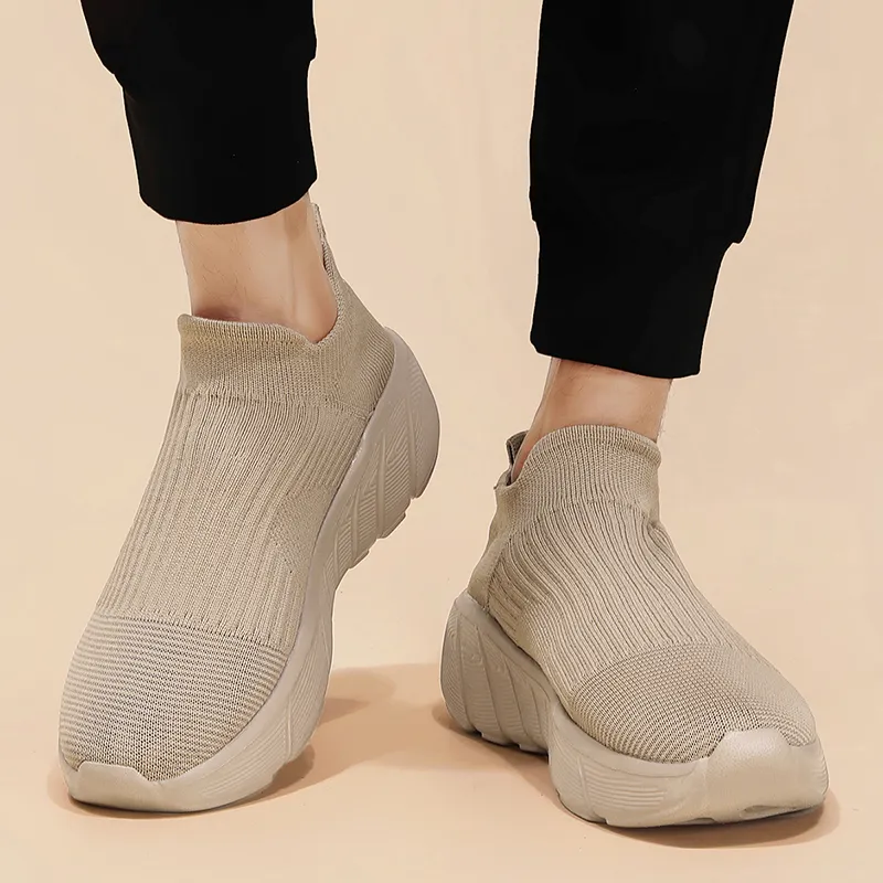 BBMTR Breathable And Lightweight Mid Top Casual Shoes Unisex-14
