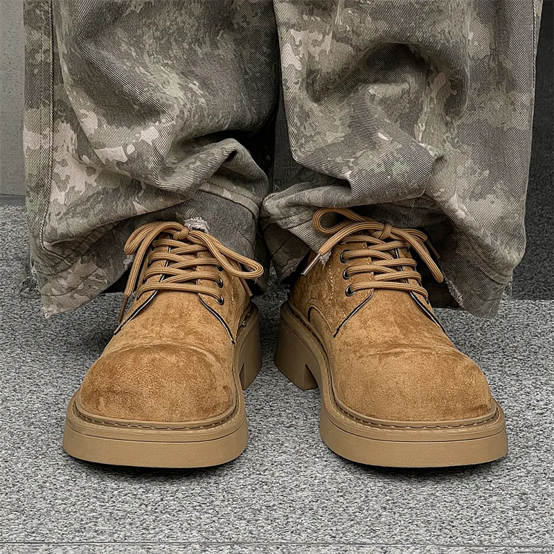BBMTR Work Boots Unisex Apricot-6
