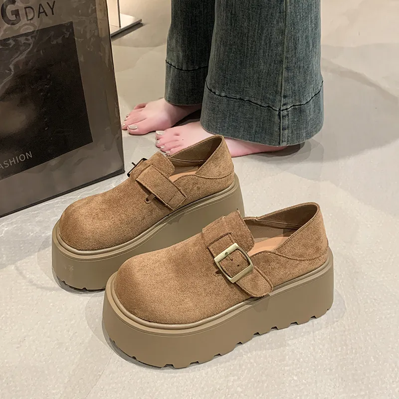 BBMTR Loafers Women's Khaki/Camel-8