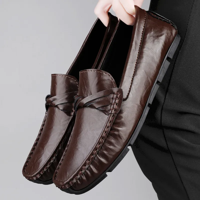 BBMTR Gommino Loafers Men Black/Brown-8