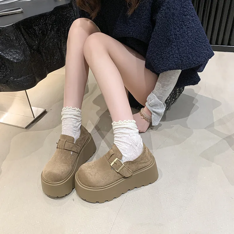 BBMTR Loafers Women's Khaki/Camel-4