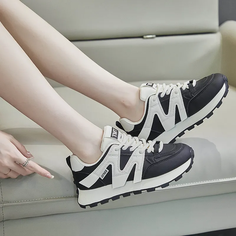 BBMTR Abrasion Resistant, Breathable, Balanced, Lightweight Low Top Chunky Sneakers Women's-7