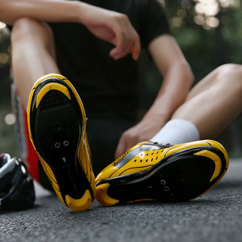 BBMTR Cycling Shoes Unisex Low Top Blue/Yellow/Red-8