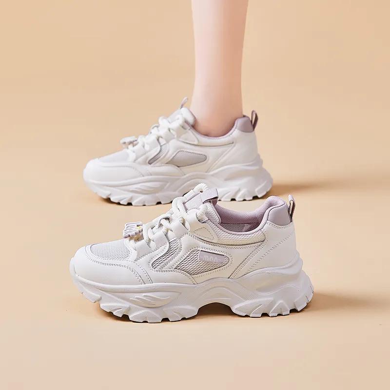 BBMTR Breathable Low Top Chunky Sneakers Women's-6