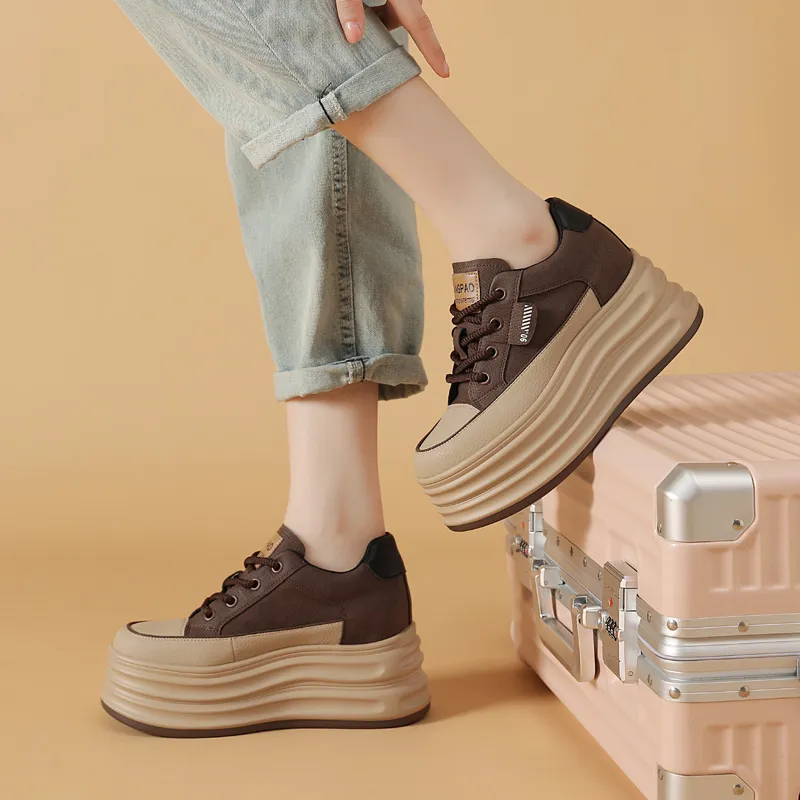BBMTR Coverage Warm Balance Height Increasing Low Top Skateboard Shoes Women's-4