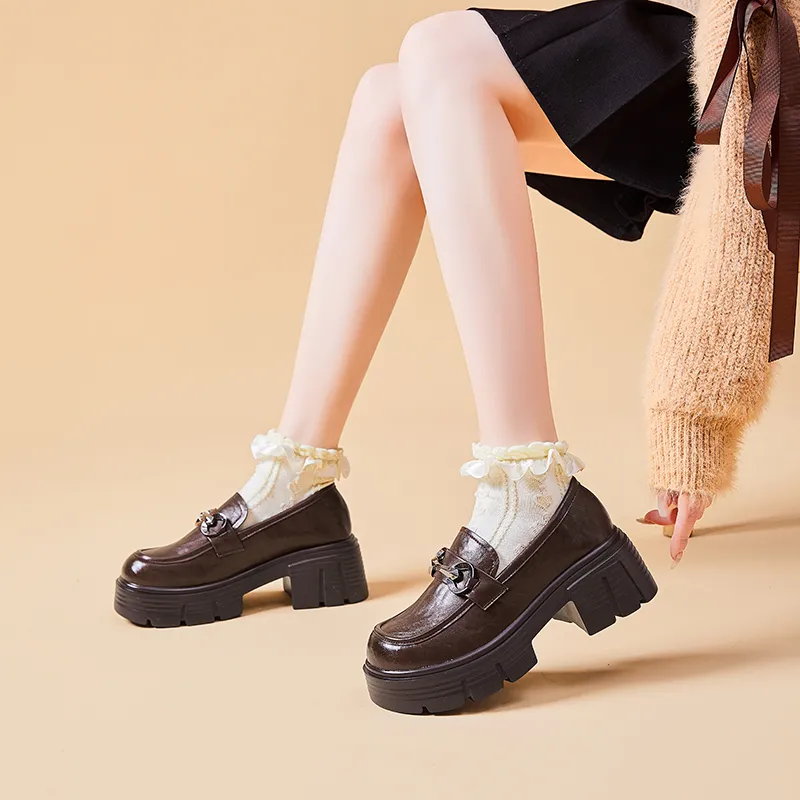 BBMTR High Heels Women's Black/Brown-8