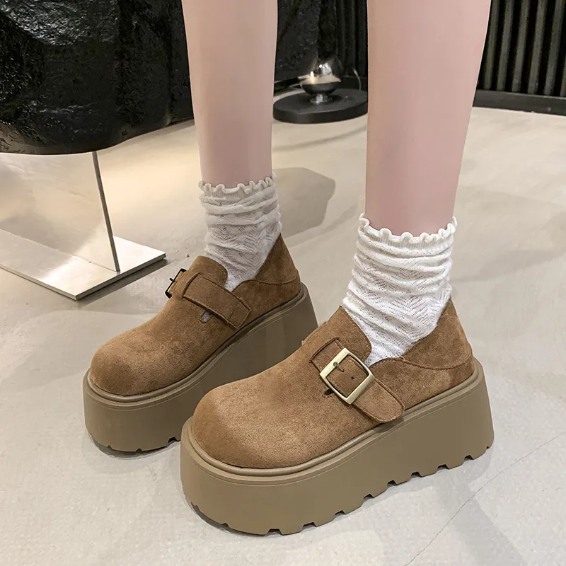 BBMTR Loafers Women's Khaki/Camel-6