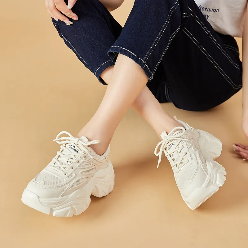 BBMTR Breathable Lightweight Chunky Sneakers Women's-1
