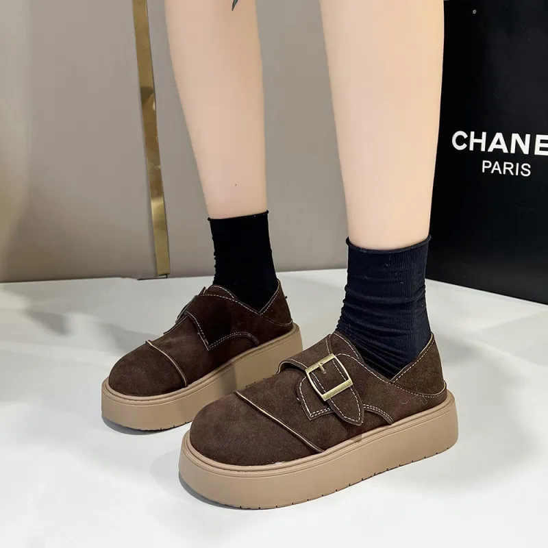 BBMTR Loafers Women's Chestnut/Khaki/Coffee-14