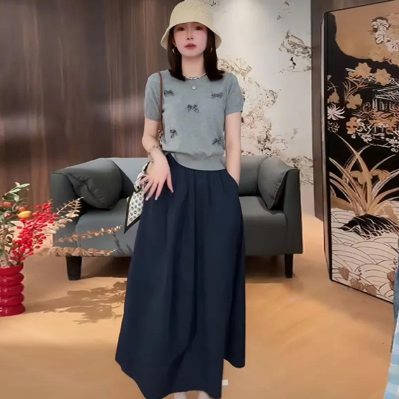 Gentle Welcome Skirt Set Women's-5
