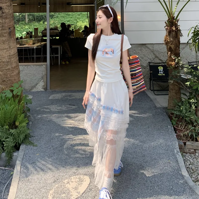 Gentle Welcome Skirt Set Women's-3