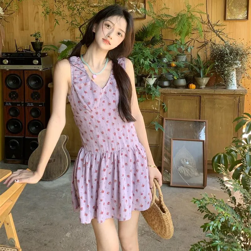 Gentle Welcome Sleeveless Dress Women's-2