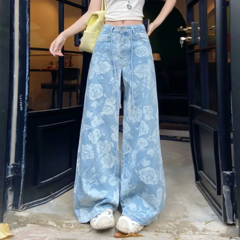 Gentle welcome Jeans Women's Blue Shopping Bag Included-1