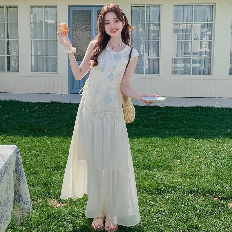 Gentle Welcome Sleeveless Dress Women's-5
