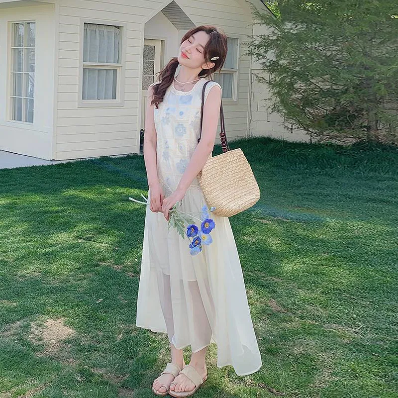 Gentle Welcome Sleeveless Dress Women's-2
