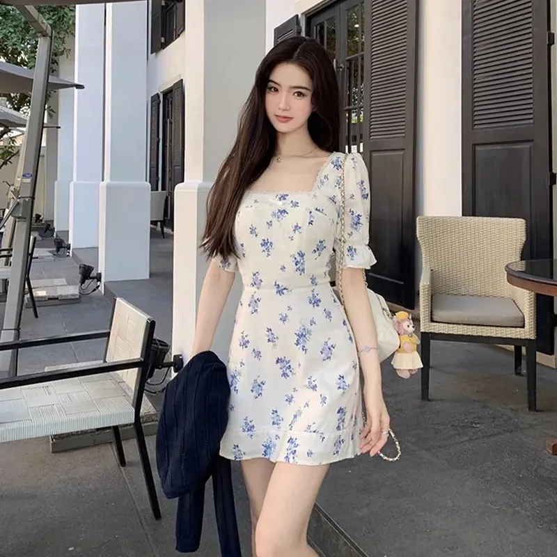 Gentle Welcome Short Sleeved Dress Women's White-5