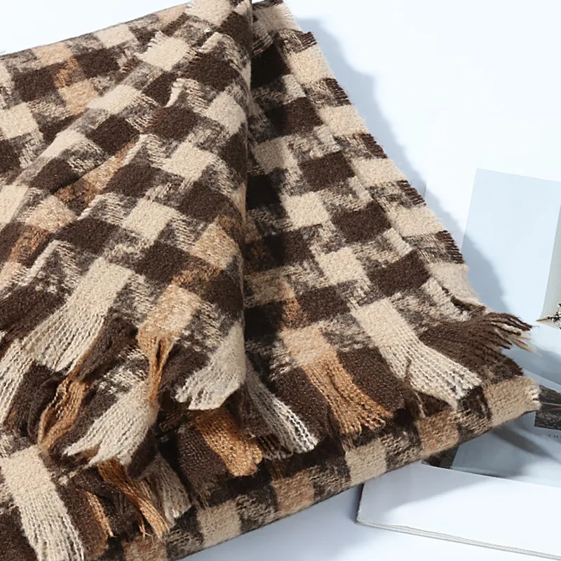 KOMY Faux Cashmere Scarves Unisex-1