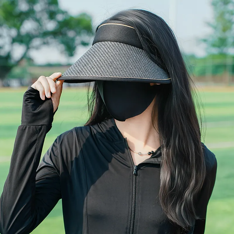KOMY Paper Woven Sun Protection Hats Women's-3