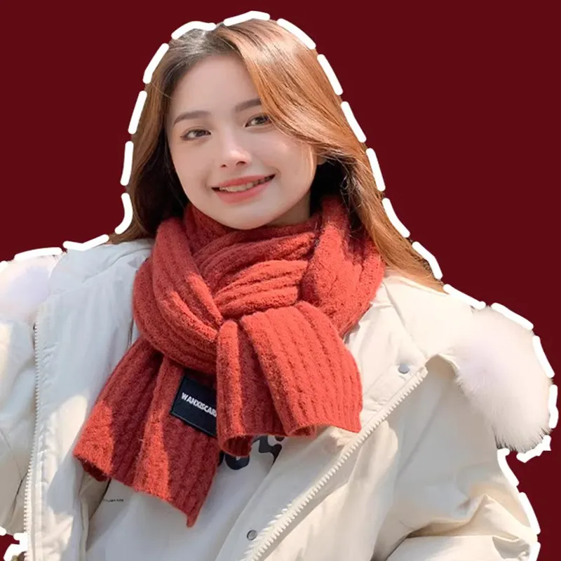 KOMY Knit Scarves Unisex-2
