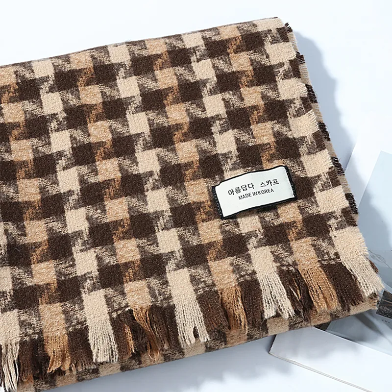 KOMY Faux Cashmere Scarves Unisex-2