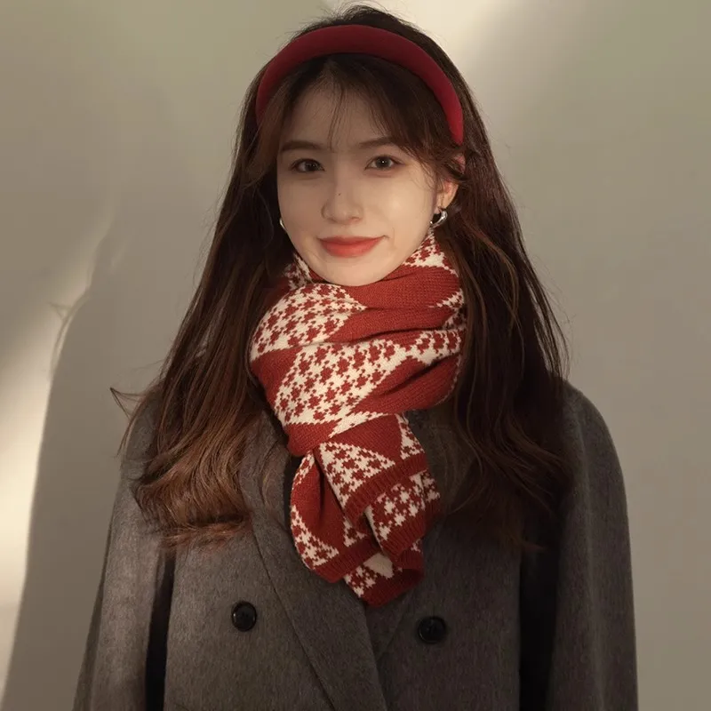KOMY Knit Scarves Unisex-2