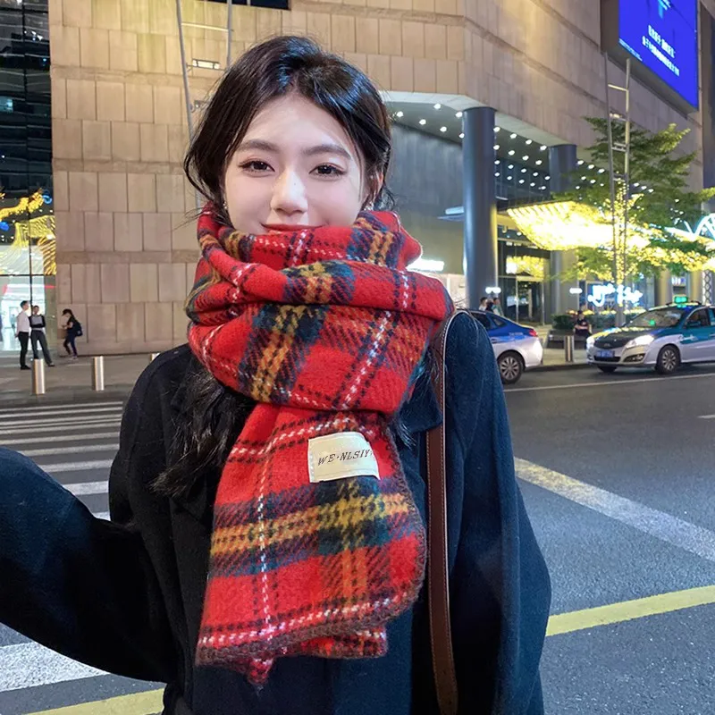KOMY Polyester Knit Scarves Unisex-1
