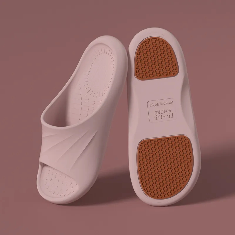 Rui Tekon Elderly Slip Resistant Slippers For Home Bathroom Bathing, Pregnancy, And Summer Use-3