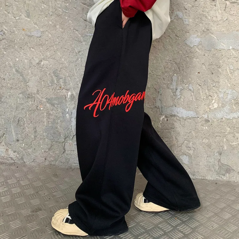 404MOB GANG Casual Pants Unisex-4