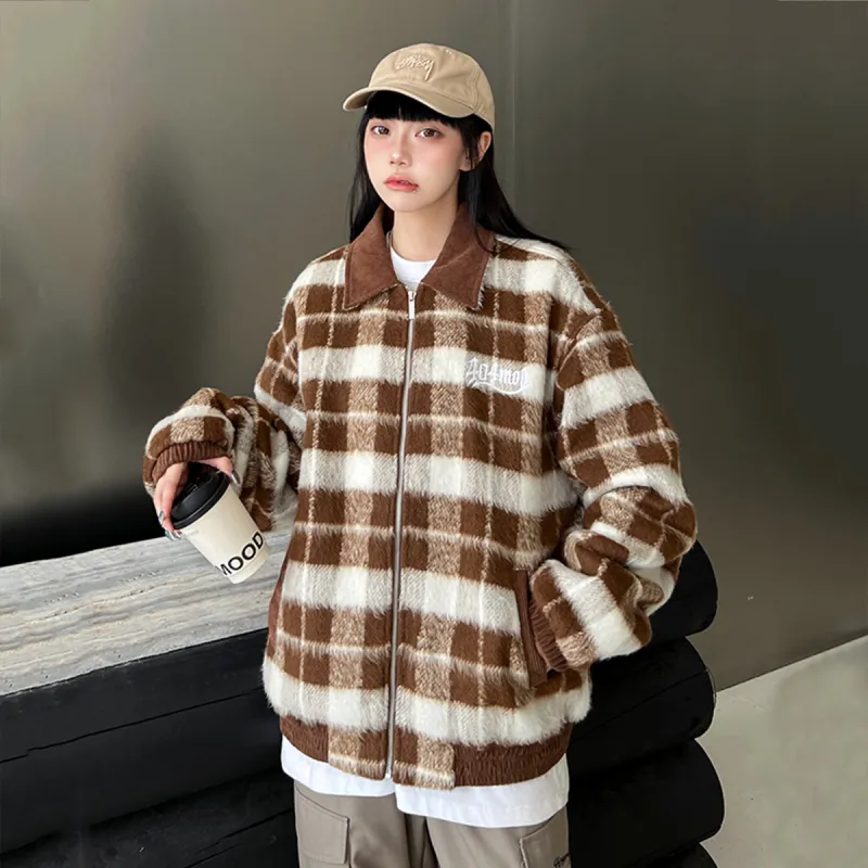 404MOB GANG Jackets & Coats Unisex Coffee-2