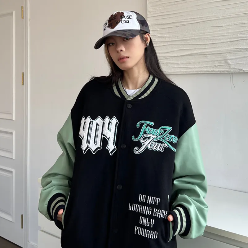 404MOB GANG Jackets Coats Unisex Black-2
