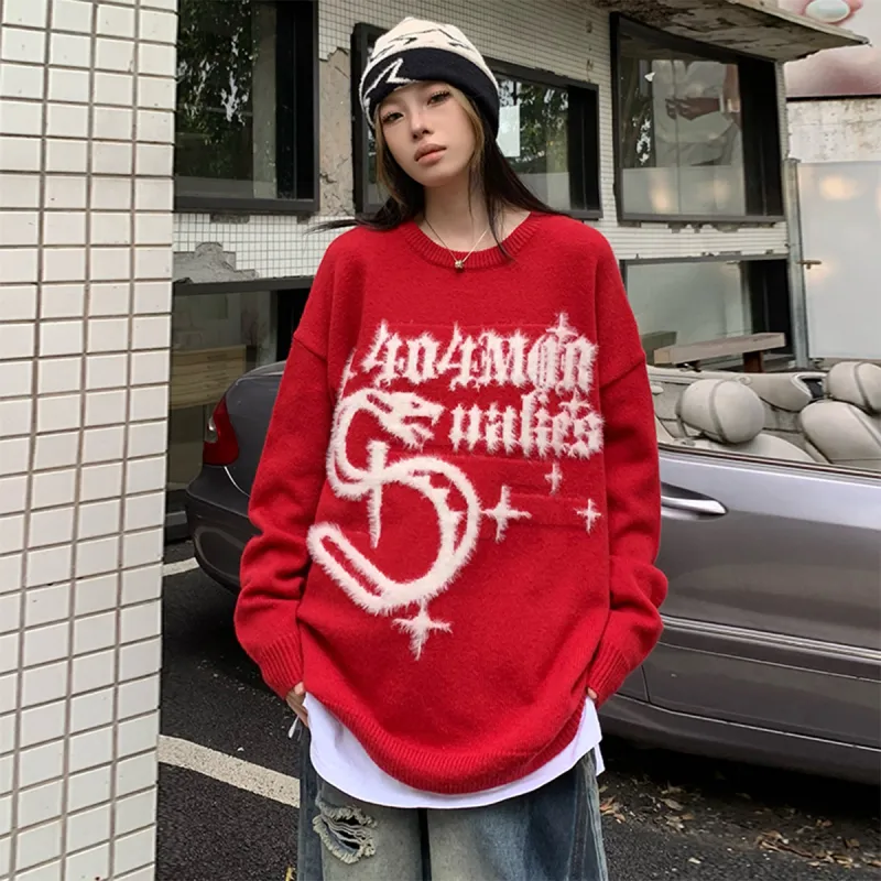 404MOB GANG Sweaters Unisex-4