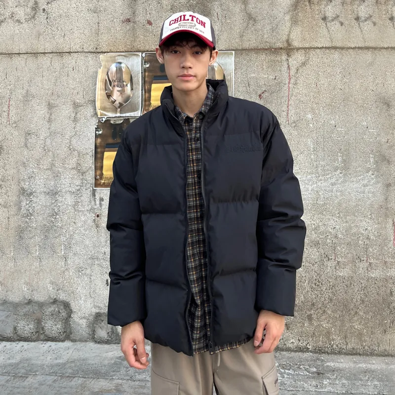 404MOB GANG Puffer Jacket Unisex Black-6