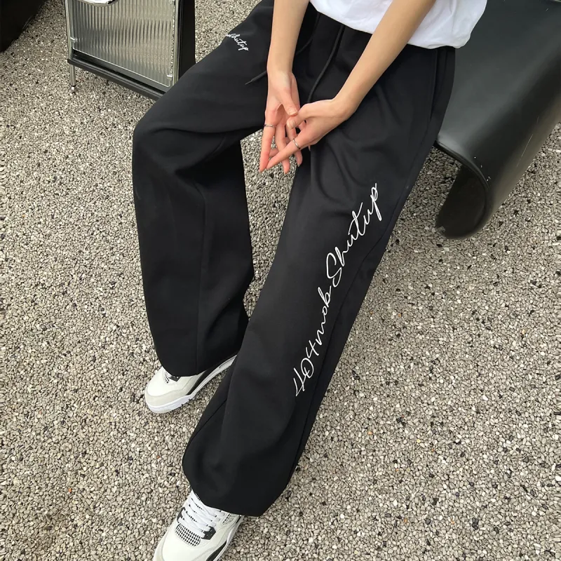 404MOB GANG Casual Pants Unisex-3